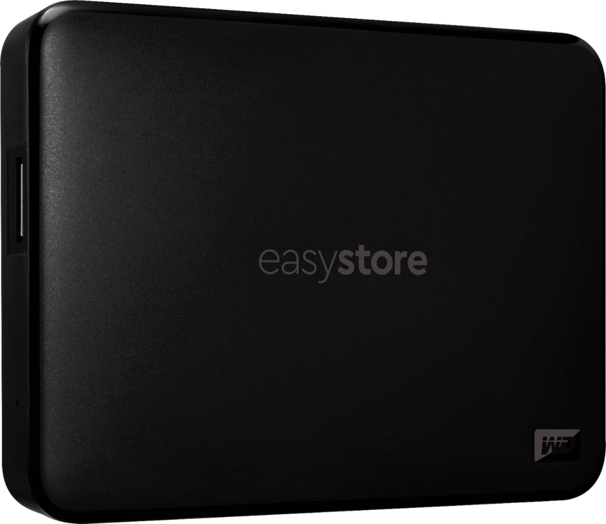 WD - Easystore 5TB External USB 3.2 Gen 1 Portable Hard Drive - Black