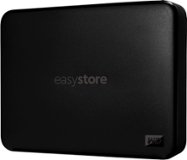 WD - Easystore 5TB External USB 3.2 Gen 1 Portable Hard Drive - Black