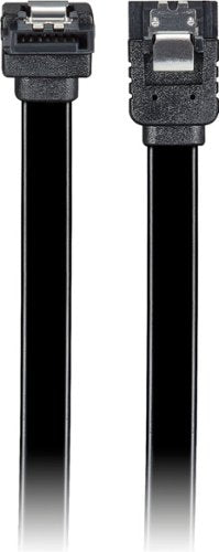 Insignia™ - 2' SATA III Hard Drive Cable - Black