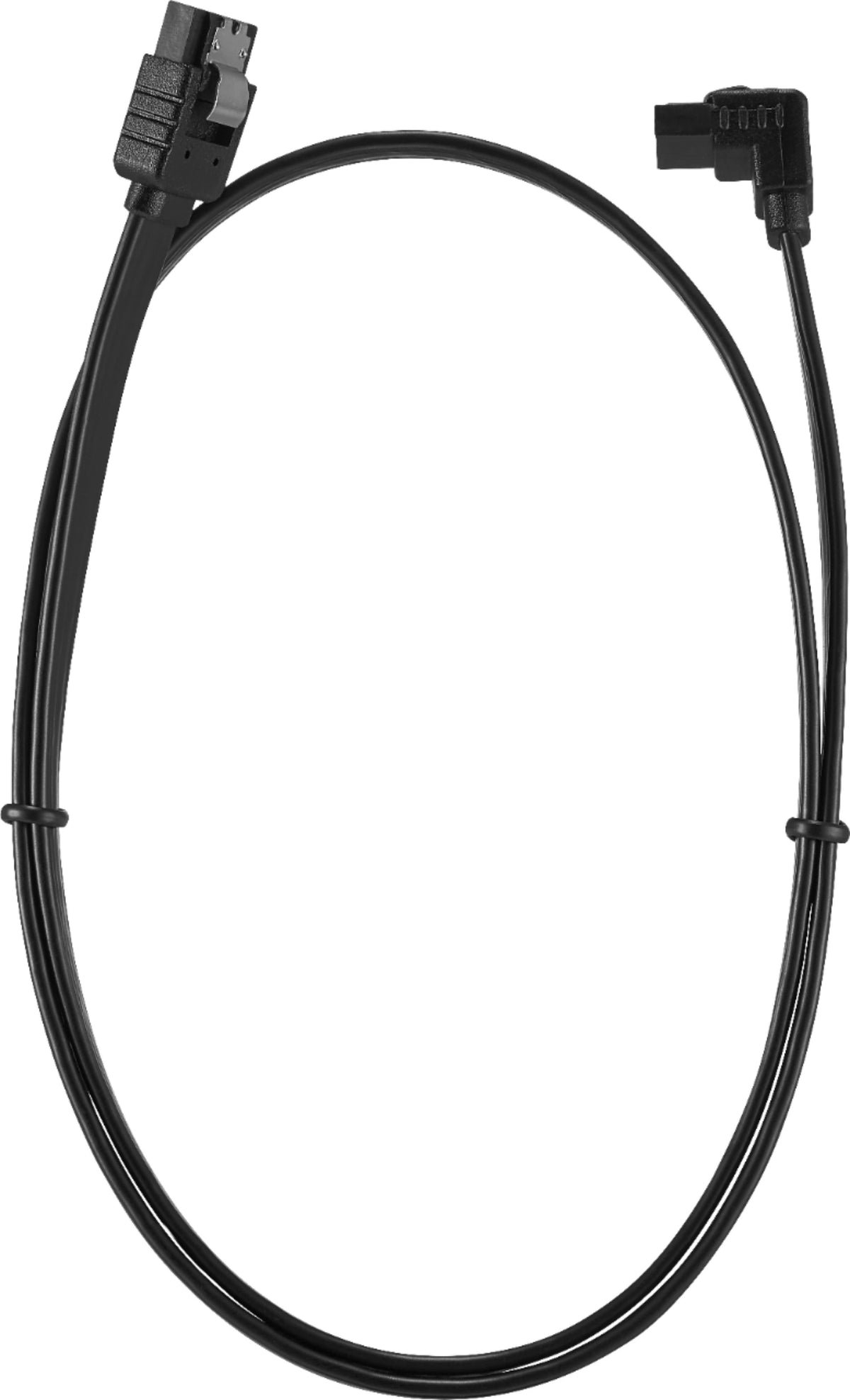 Insignia™ - 2' SATA III Hard Drive Cable - Black