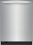 Frigidaire - 24" Built-In Stainless Steel Tub Dishwasher with 3rd Rack, EvenDry System, 49 dBA - Stainless Steel