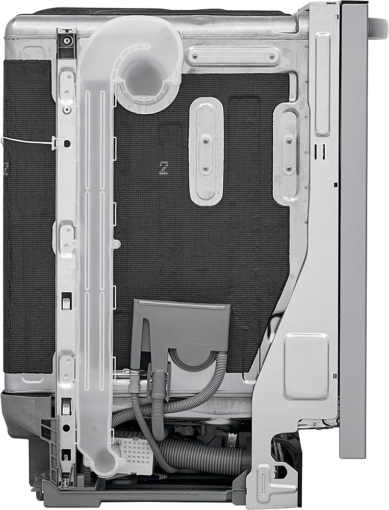 Frigidaire - 24" Built-In Stainless Steel Tub Dishwasher with 3rd Rack, EvenDry System, 49 dBA - Stainless Steel