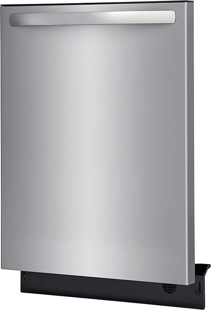 Frigidaire - 24" Built-In Stainless Steel Tub Dishwasher with 3rd Rack, EvenDry System, 49 dBA - Stainless Steel