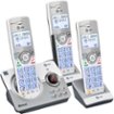 AT&T - 3 Handset Connect to Cell Answering System with Unsurpassed Range - White
