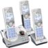 AT&T - 3 Handset Connect to Cell Answering System with Unsurpassed Range - White