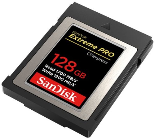SANDISK - 128G Extreme PRO CFexpress Type-B Memory Card, R/W up to 1700/1200MB/s