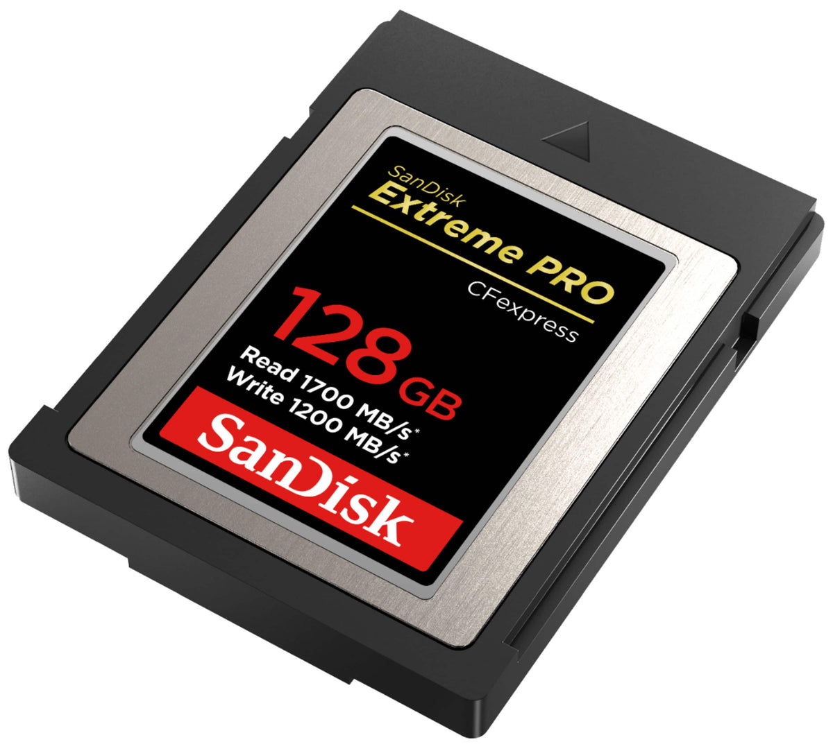 SANDISK - 128G Extreme PRO CFexpress Type-B Memory Card, R/W up to 1700/1200MB/s