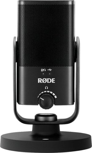RØDE - NT-USB MINI Studio-Quality USB Microphone - Black