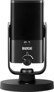 RØDE - NT-USB MINI Studio-Quality USB Microphone - Black