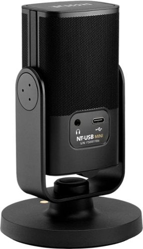 RØDE - NT-USB MINI Studio-Quality USB Microphone - Black