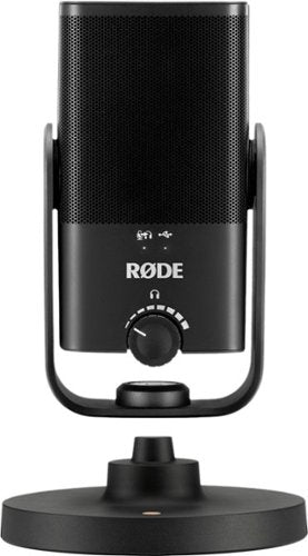 RØDE - NT-USB MINI Studio-Quality USB Microphone - Black