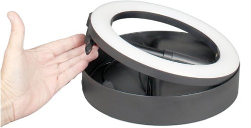 Tocad - Sunpak Self Storing Ring Light Vlogging Kit - Black