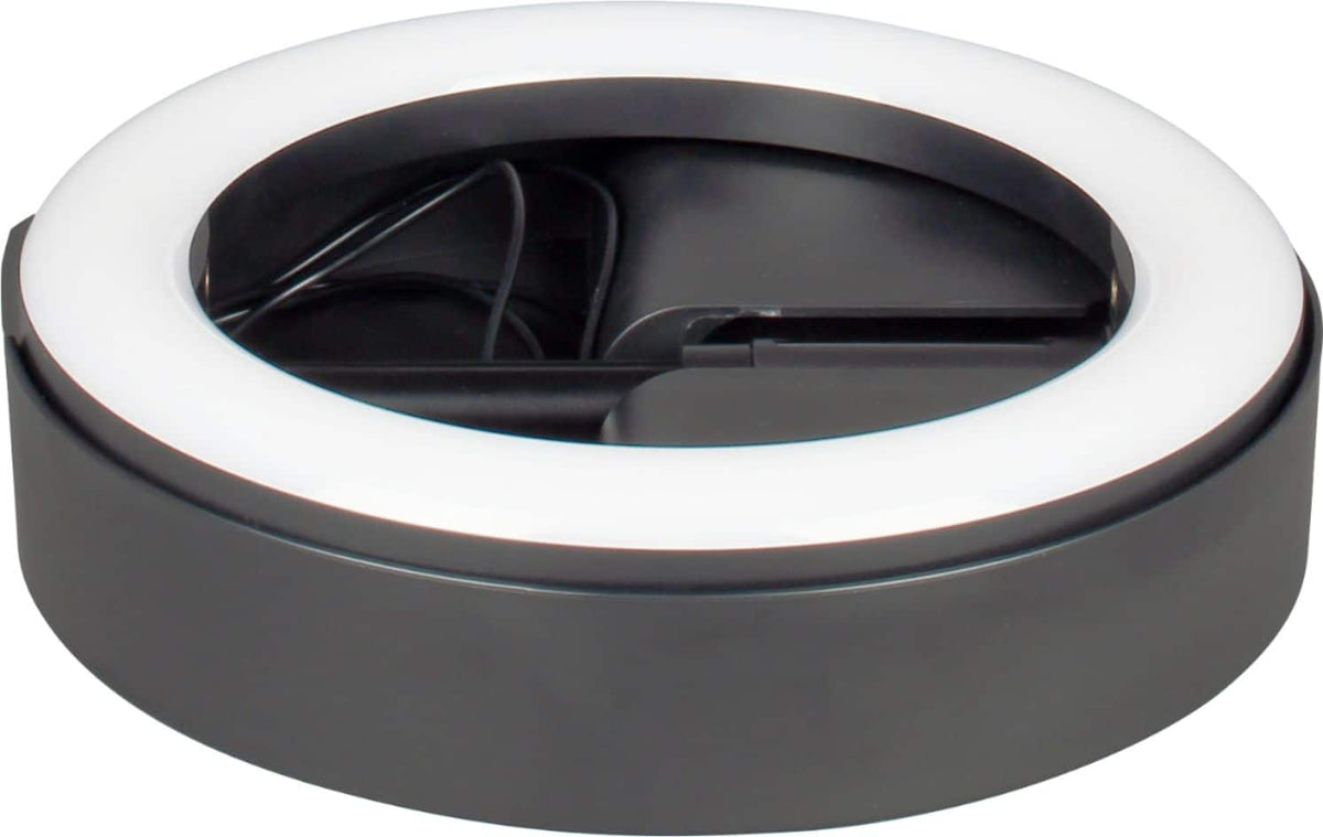 Tocad - Sunpak Self Storing Ring Light Vlogging Kit - Black