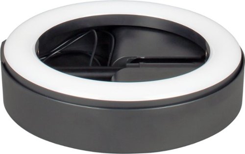 Tocad - Sunpak Self Storing Ring Light Vlogging Kit - Black