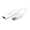 j5create - USB to HDMI Multi-Monitor Adapter - White
