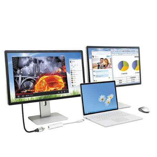j5create - USB to HDMI Multi-Monitor Adapter - White