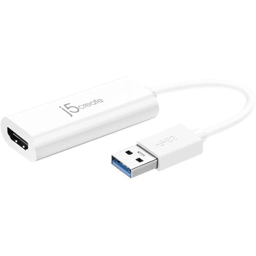 j5create - USB to HDMI Multi-Monitor Adapter - White