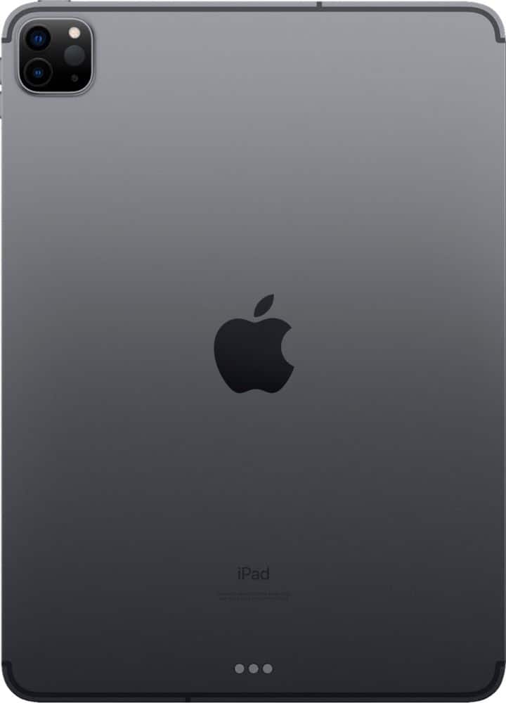 Apple - Geek Squad Certified Refurbished 11-Inch iPad Pro with Wi-Fi - 512GB - Space Gray