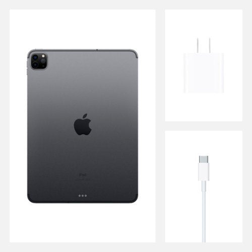 Apple - Geek Squad Certified Refurbished 11-Inch iPad Pro with Wi-Fi - 512GB - Space Gray