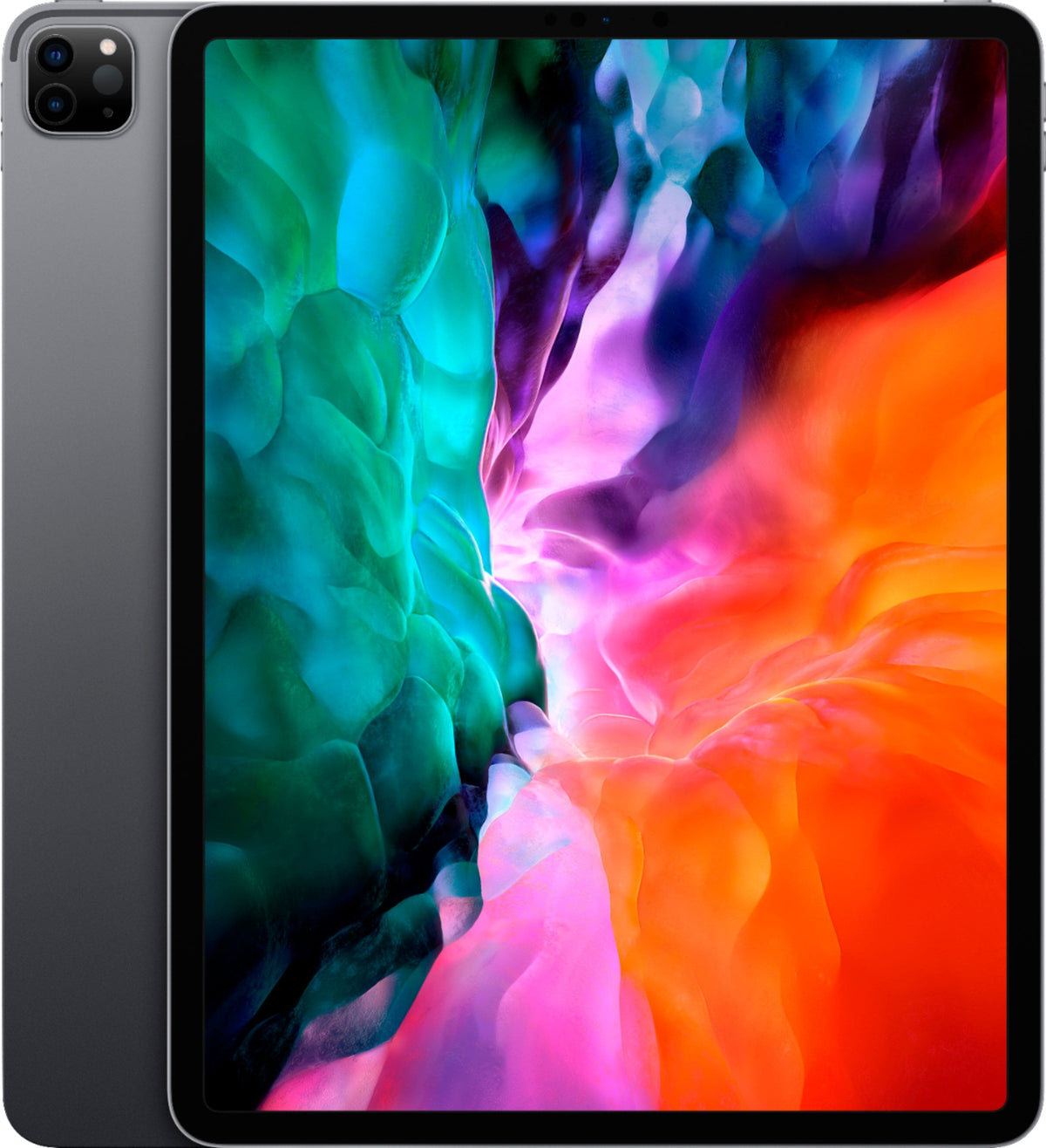 Apple - Geek Squad Certified Refurbished 12.9-Inch iPad Pro with Wi-Fi - 256GB - Space Gray
