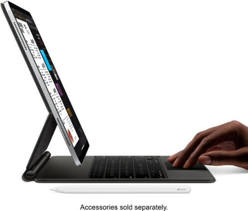 Apple - Geek Squad Certified Refurbished 12.9-Inch iPad Pro with Wi-Fi - 1TB - Silver