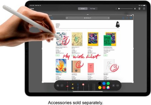 Apple - Geek Squad Certified Refurbished 12.9-Inch iPad Pro with Wi-Fi - 1TB - Silver
