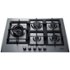 Summit Appliance - 30 in. Wide 5 Burner Built-In Gas Cooktop with - Stainless Steel