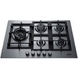Summit Appliance - 30 in. Wide 5 Burner Built-In Gas Cooktop with - Stainless Steel