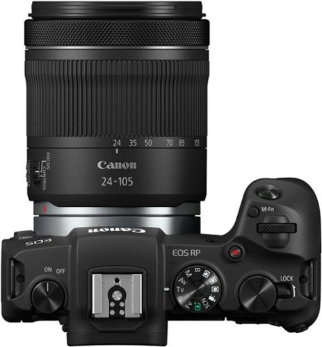 Canon - EOS RP Mirrorless Camera with RF24-105mm f/4-7.1 IS STM Lens - Black