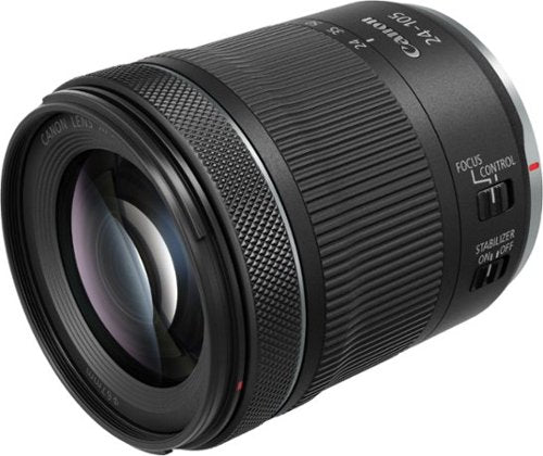 Canon - EOS RP Mirrorless Camera with RF24-105mm f/4-7.1 IS STM Lens - Black