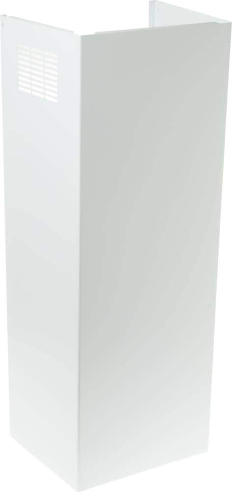 10' Duct Cover for Select GE Appliances Vent Hoods - Matte White