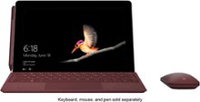 Microsoft - Geek Squad Certified Refurbished Surface Go - 10" Touch-Screen - Intel Pentium - 8GB Memory - 128GB SSD - Wi-Fi + 4G LTE - Silver (Unlocked)