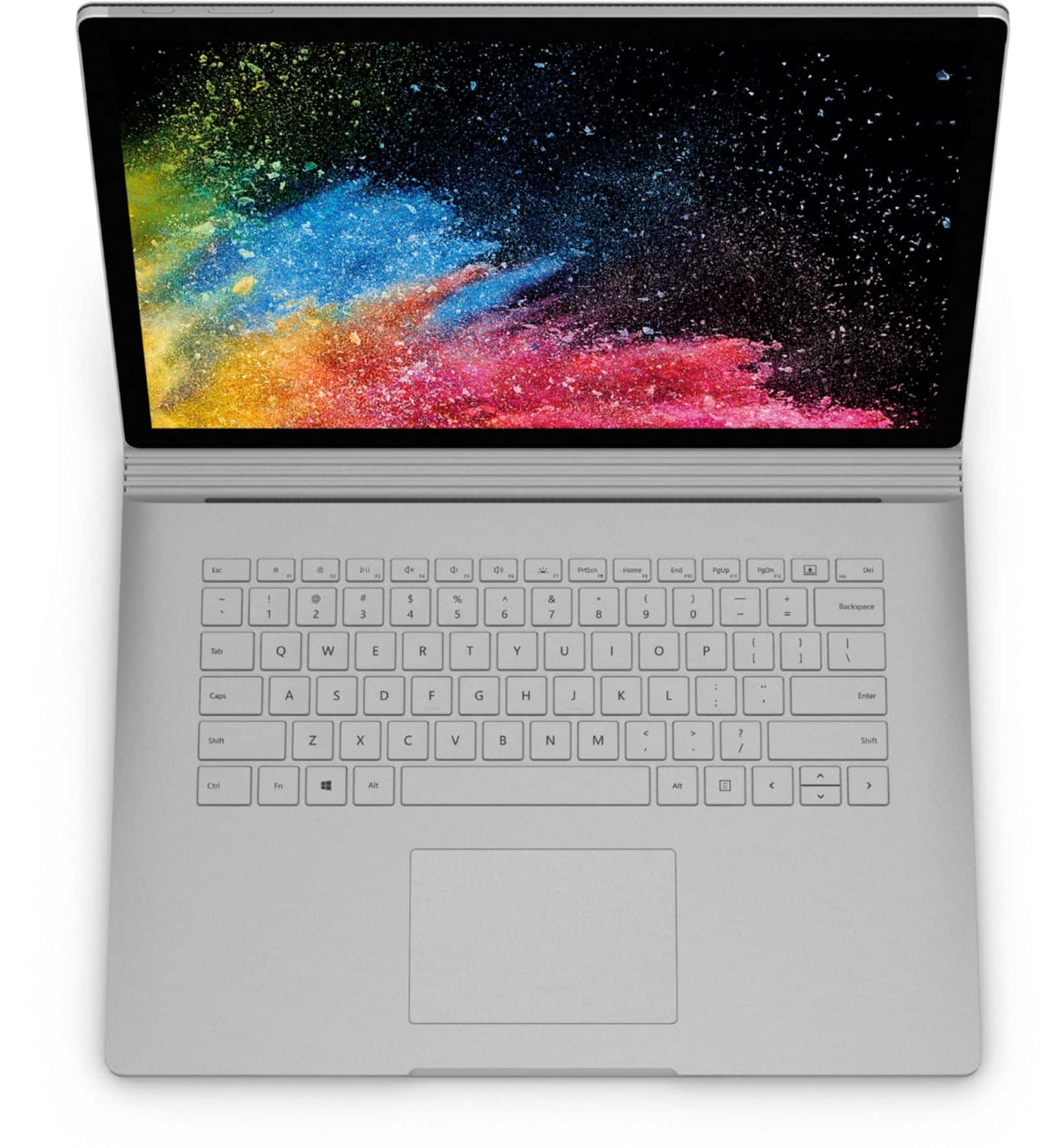 Microsoft - Geek Squad Certified Refurbished Surface Book 2 - 15" Touch-Screen Laptop - Intel Core i7 - 16GB Memory - 512GB SSD - Silver