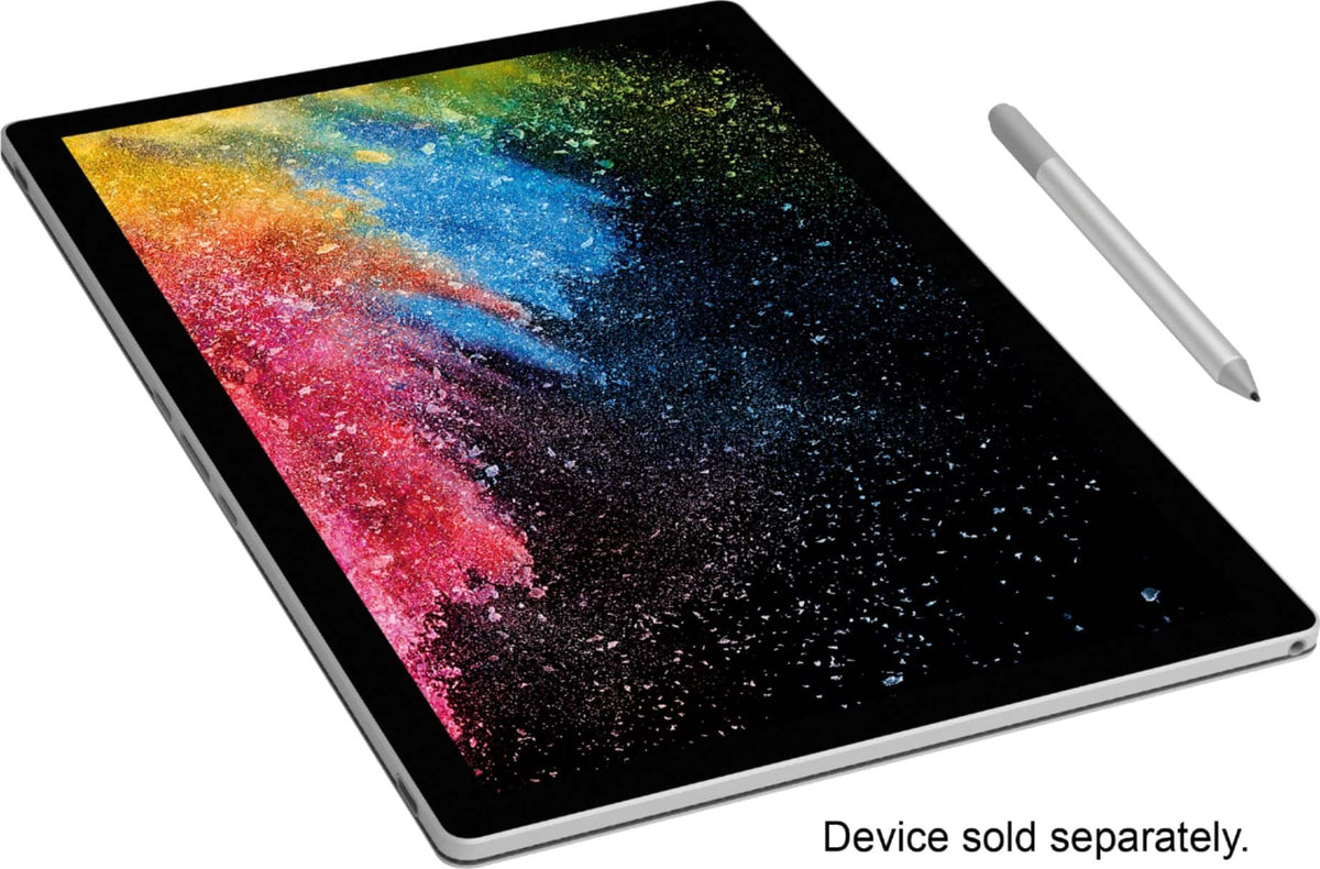 Microsoft - Geek Squad Certified Refurbished Surface Book 2 - 13.5" Touch-Screen Laptop - Intel Core i7 - 8GB Memory - 256GB SSD - Platinum