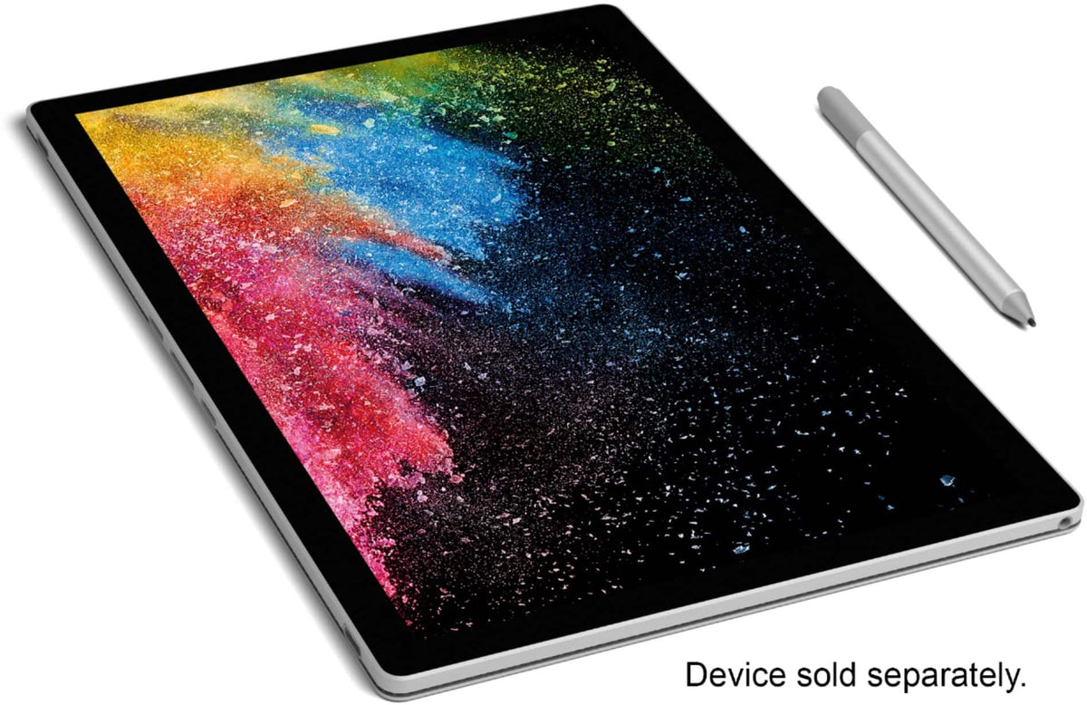 Microsoft - Geek Squad Certified Refurbished Surface Book 2 - 13.5" Touch-Screen Laptop - Intel Core i7 - 16GB Memory - 512GB SSD - Silver