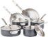 Viking - 5-Ply Hard Stainless 10-Piece Cookware Set - Gray/Stainless Steel
