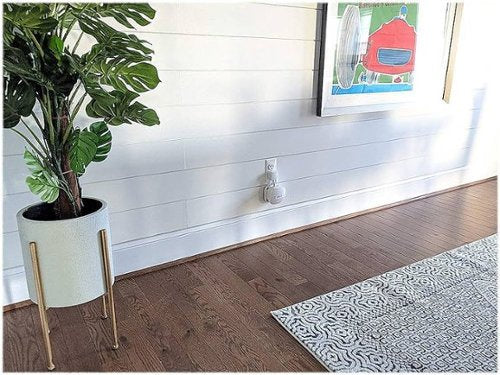 Mount Genie - The Easy Outlet Mount for NEW Amazon eero 6 and Amazon eero Mesh Wi-Fi (2nd Gen 2019) (3-Pack) - White