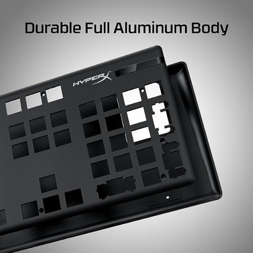 HyperX - Alloy Origins Core TKL Wired Mechanical Tactile Aqua Switch Gaming Keyboard with RGB Back Lighting - Black