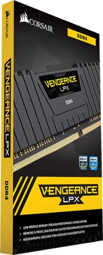 CORSAIR - VENGEANCE LPX 16GB (2x8GB) DDR4 3600MHz C18 UDIMM Desktop Memory - Black
