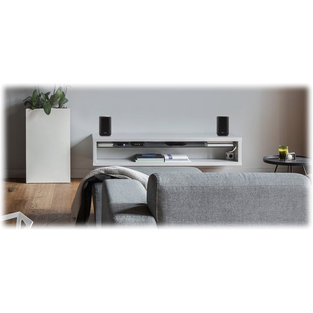 Denon - Home 150 Wireless Speaker with HEOS Built-in AirPlay 2 and Bluetooth - Black