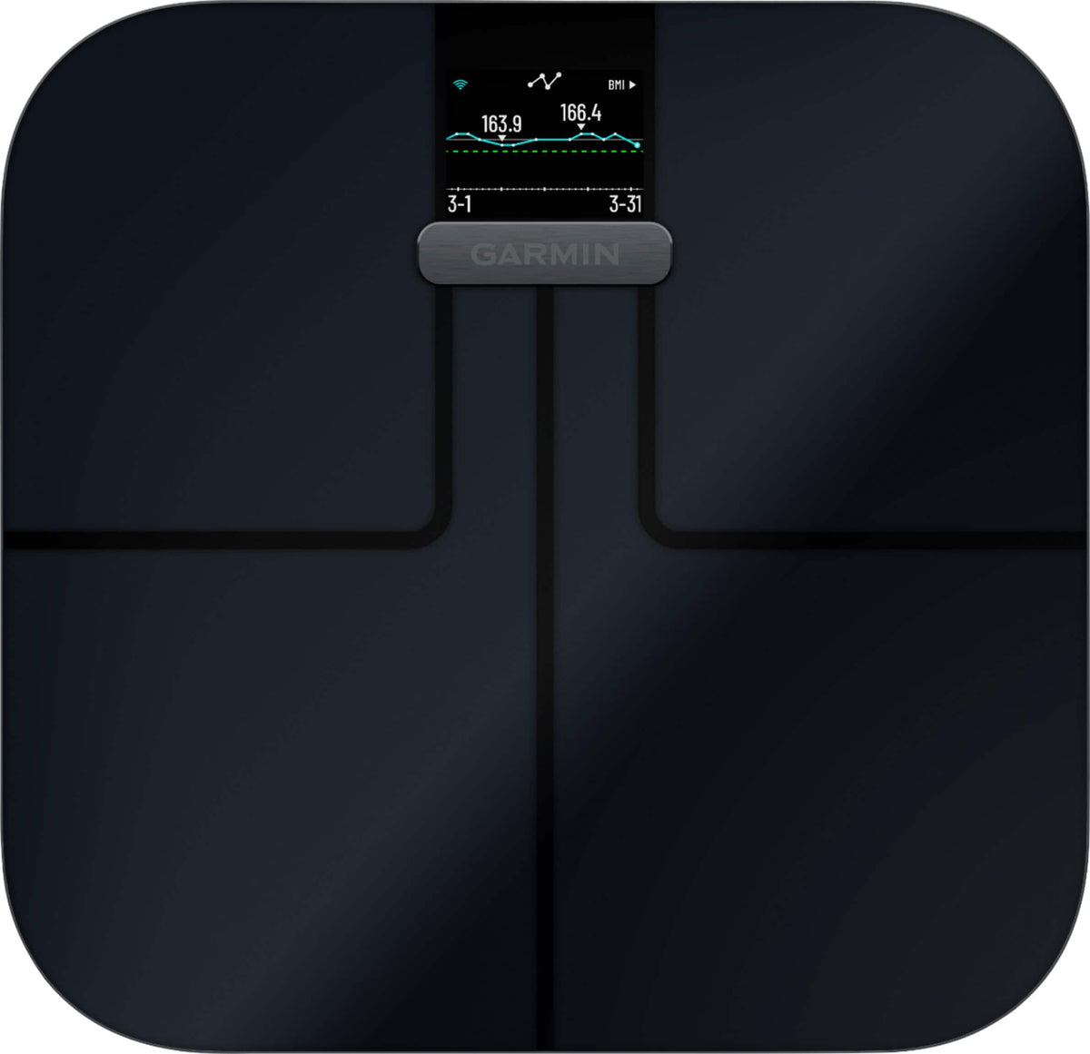 Garmin USA - Index S2 Smart Scale - Black