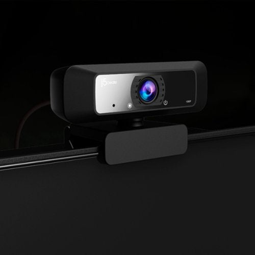 j5create - USB HD Webcam with 360° Rotation - Black