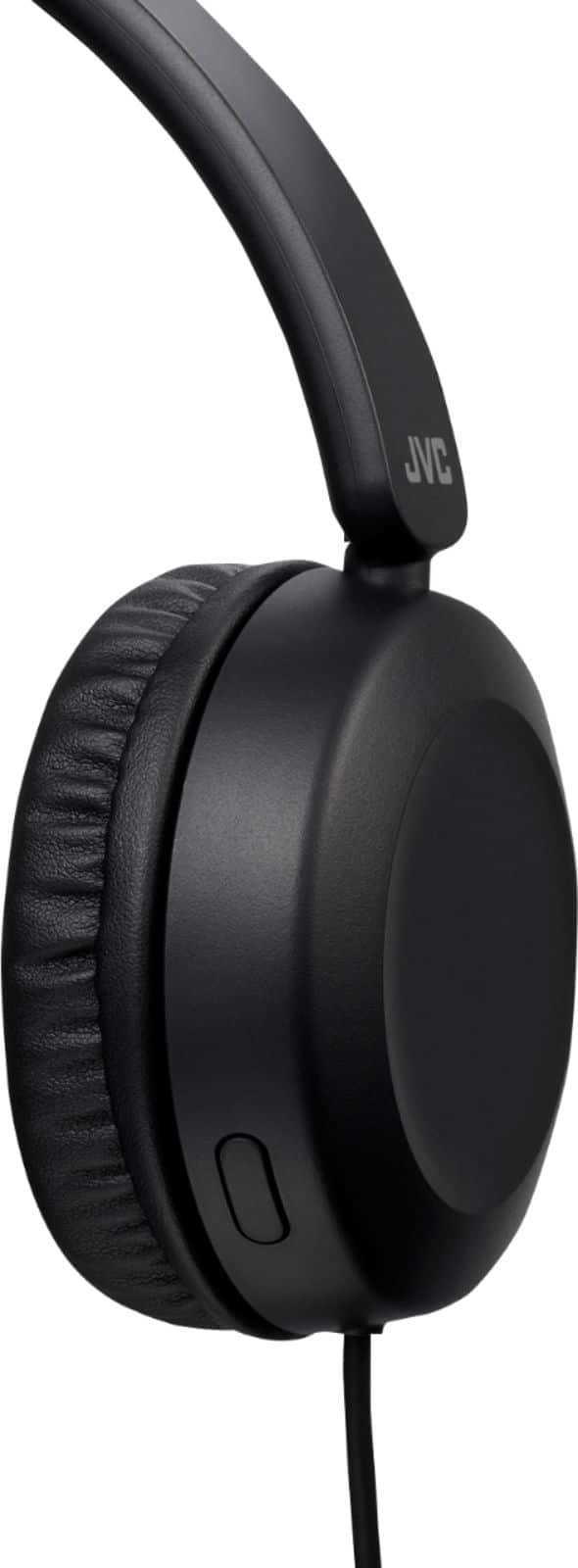 JVC - Powerful Sound On Ear Headphones - Black