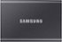 Samsung - Geek Squad Certified Refurbished T7 1TB External USB 3.2 Gen 2 Portable SSD with Hardware Encryption - Titan Gray