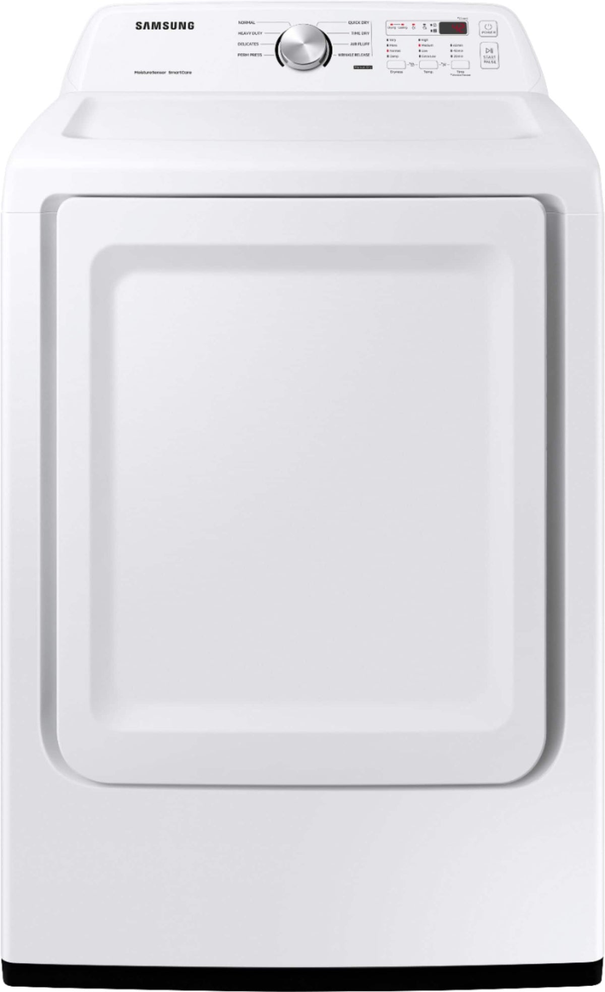 Samsung - 7.2 Cu. Ft. Electric Dryer with Sensor Dry - White