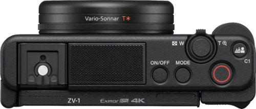 Sony - ZV-1 20.1-Megapixel Digital Camera for Content Creators and Vloggers - Black