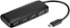 Insignia™ - 4-Port USB Hub with USB-C Connection - Black