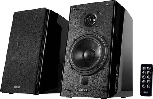 Edifier - R2000DB Powered Bluetooth Bookshelf Speakers, Computer Speakers - 120W RMS Optical Input - Near-Field Studio Monitors - Black