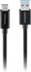 Insignia™ - 3.3’ USB to USB-C 3.2 Gen 2 Superspeed+ 10Gbps Cable - Black