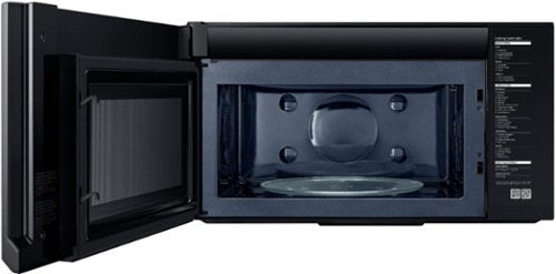 Samsung - 1.7 cu. ft. Over-the-Range Convection Microwave with WiFi - Stainless Steel